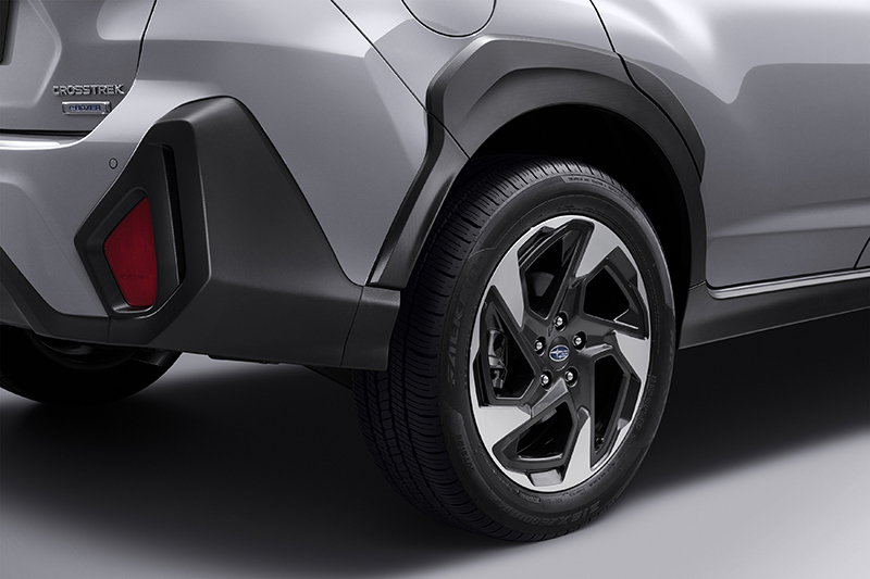 Tuvplāns ar Subaru Crosstrek alumīnija disku.